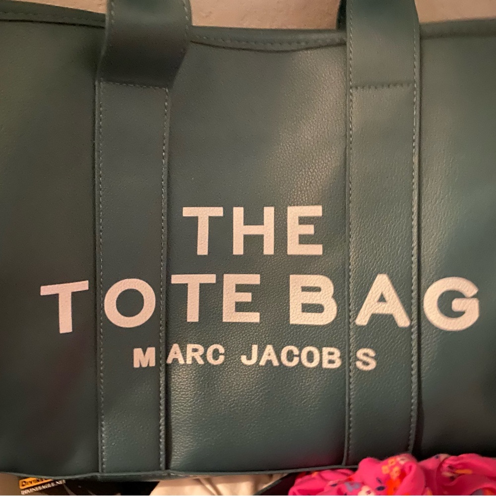 MJ Teal Tote Bag